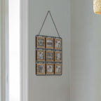 Rama foto Atmosphera Vivek pentru 18 poze, 64x49 cm, cadru metalic, maro