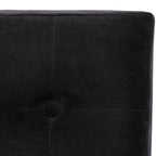 Taburet pliabil Atmosphera Lysandre cu spatiu de depozitare, 38x38x38 cm, negru