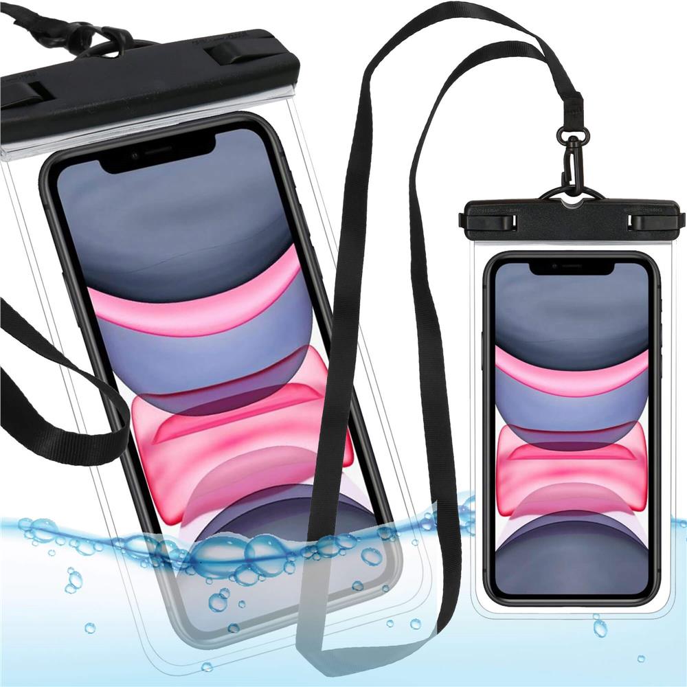 Husa telefon subacvatica waterproof impermeabila, universala, 180x110mm, cu snur