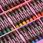 Set de pictura si desen pentru copii, 258 de piese, trusa plastic roz