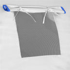 Cort plaja sau camping, impemeabil, cu protectie UV, 4 locuri, 210x240x130cm, gri albastru