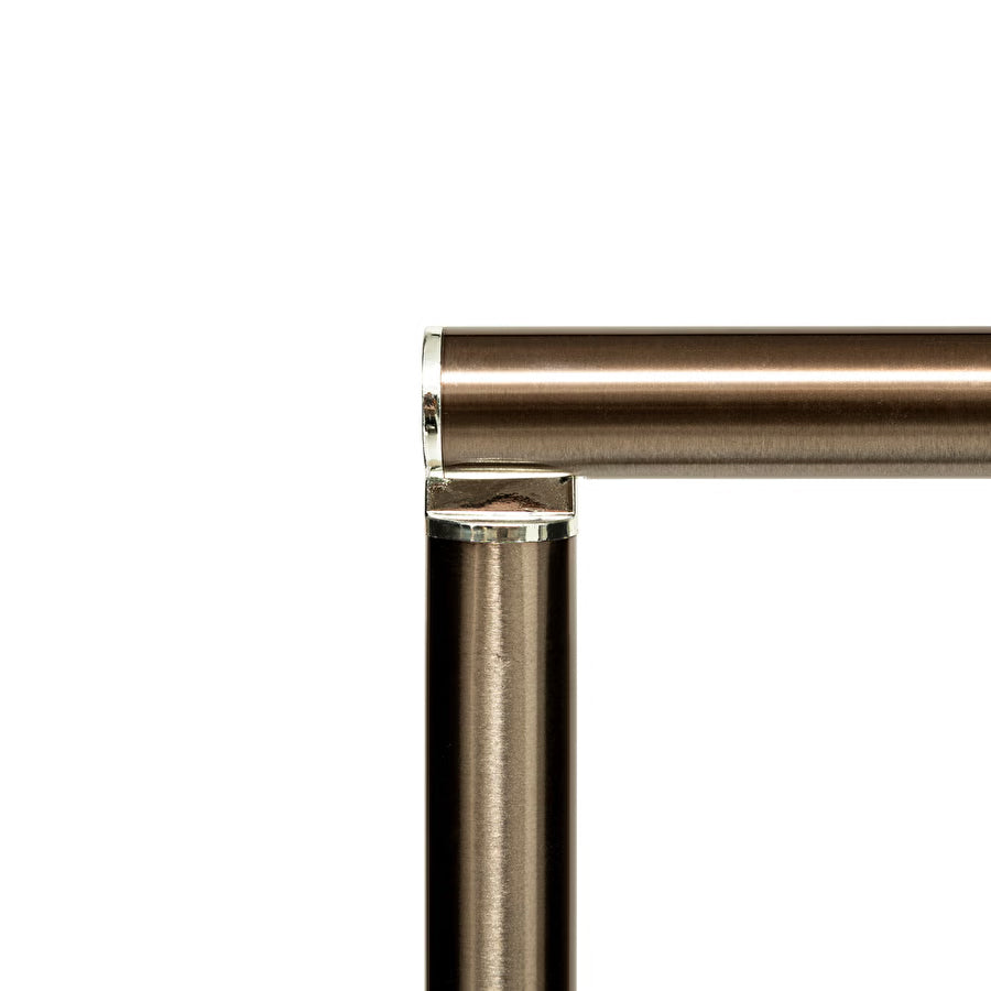 Suport hartie igienica 5Five Come cu rezervor integrat, inox, 60 cm, aramiu