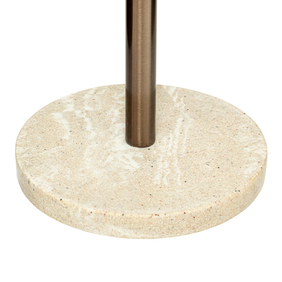 Suport hartie igienica 5Five Come cu rezervor integrat, inox, 60 cm, aramiu