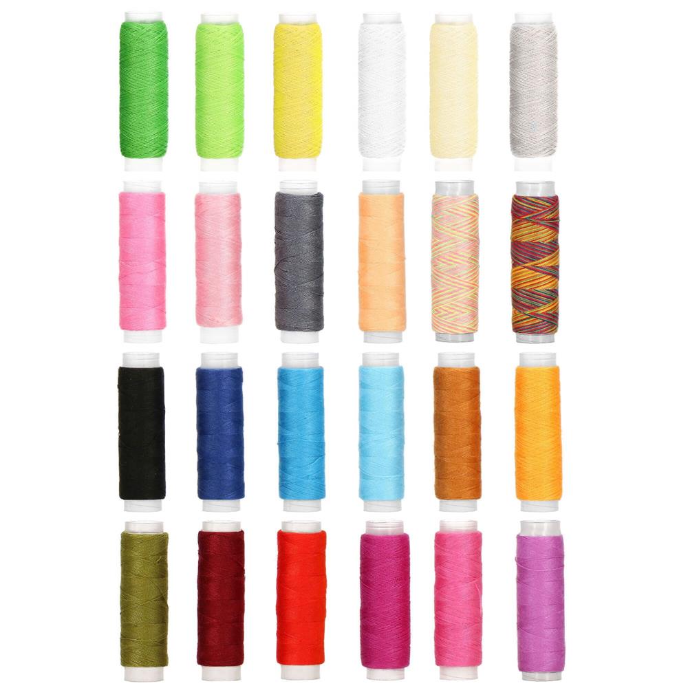 Set articole de cusut cu geanta de depozitare, 100 piese