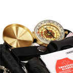 Kit de supravietuire turistic multifunctional camping, vanatoare, pescuit, 19 piese