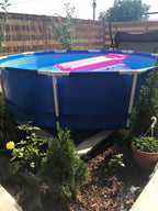 Piscina cadru metalic Intex, 366x76 cm, 6500 litri, rotunda