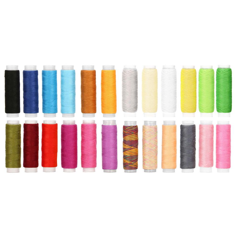 Set articole de cusut cu geanta de depozitare, 100 piese