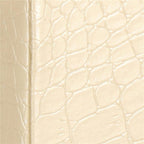 (DL) Cutie depozitare si organizare bijuterii, MDF, piele ecologica si velur, 17,5 x 14 x 12,5cm, crem