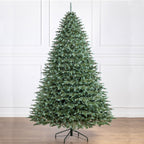 Brad artificial Christmas Deluxe by , Alaska Select verde argintiu, integral 3D, 230 cm