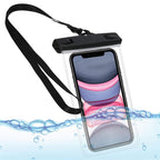 Husa telefon subacvatica waterproof impermeabila, universala, 180x110mm, cu snur