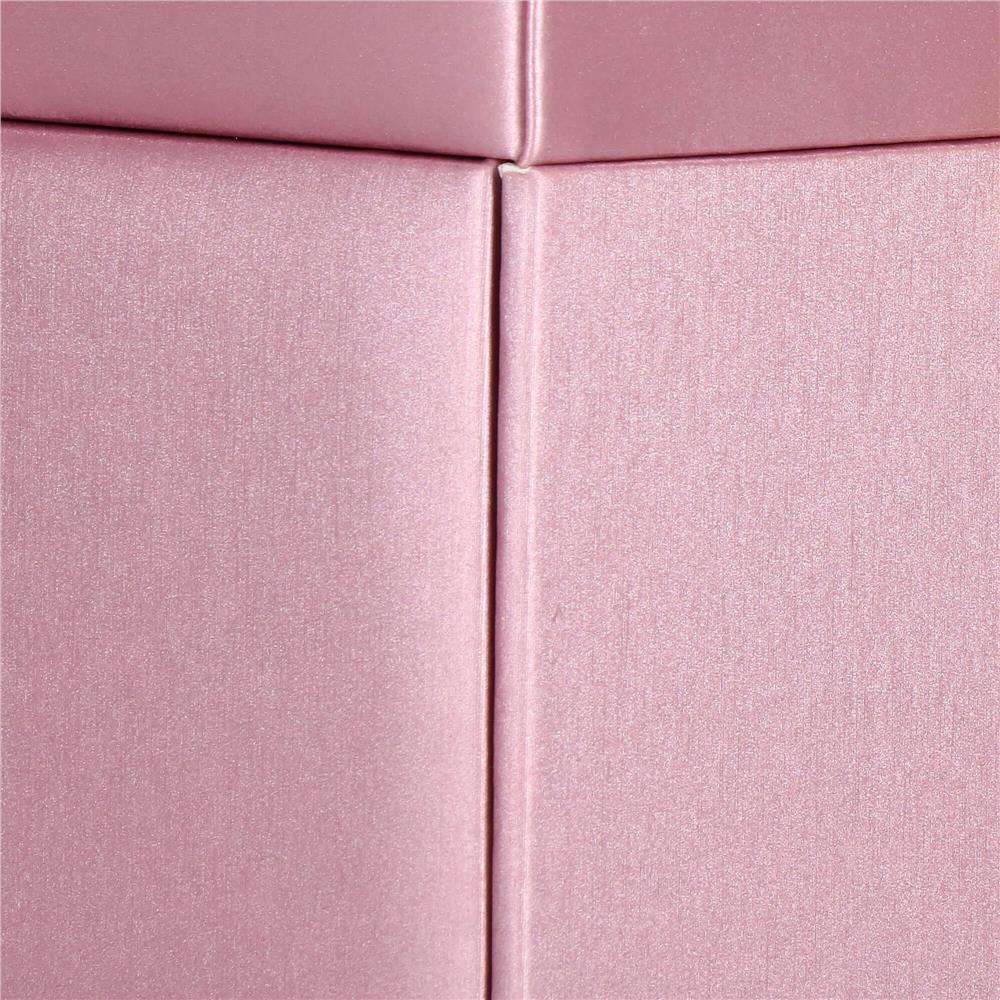 (DL) Cutie depozitare si organizare bijuterii, MDF, piele ecologica si velur, 17,5 x 14 x 12,5cm, roz