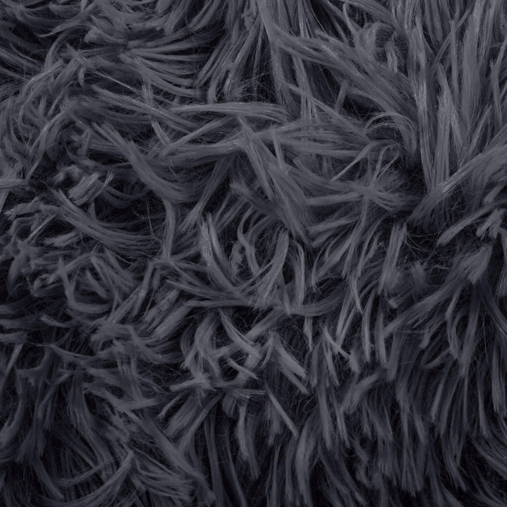 Pat  pentru caini si pisici, cu husa detasabila, gri inchis, diametru 80cm