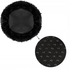 Pat  pentru caini si pisici, cu husa detasabila, negru, 40cm
