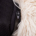 Pat  pentru caini si pisici, cu husa detasabila, bej, diametru 60cm