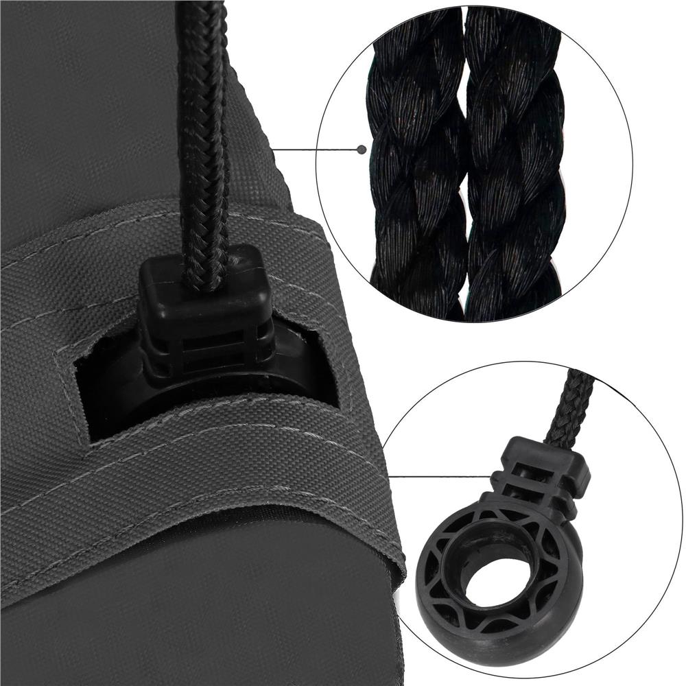 Leagan tip cuib 110cm, inaltime reglabila, 150 kg, Gri