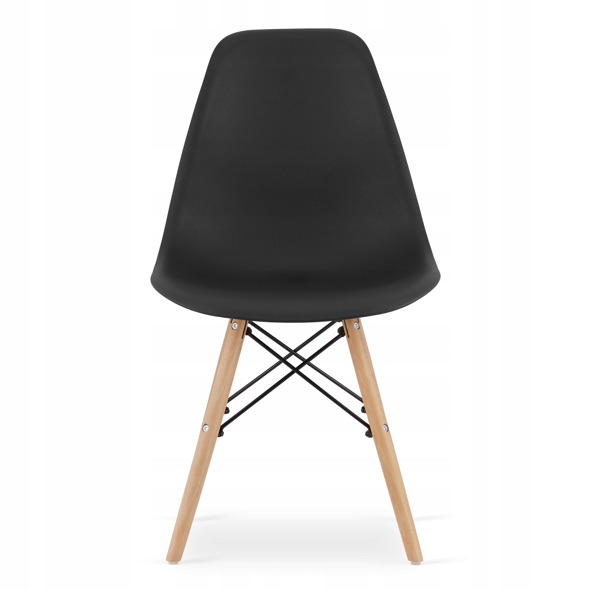 Scaun dining Scandinav pentru bucatarie, 38x42x82cm, negru
