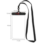 Husa telefon subacvatica waterproof impermeabila, universala, 180x110mm, cu snur