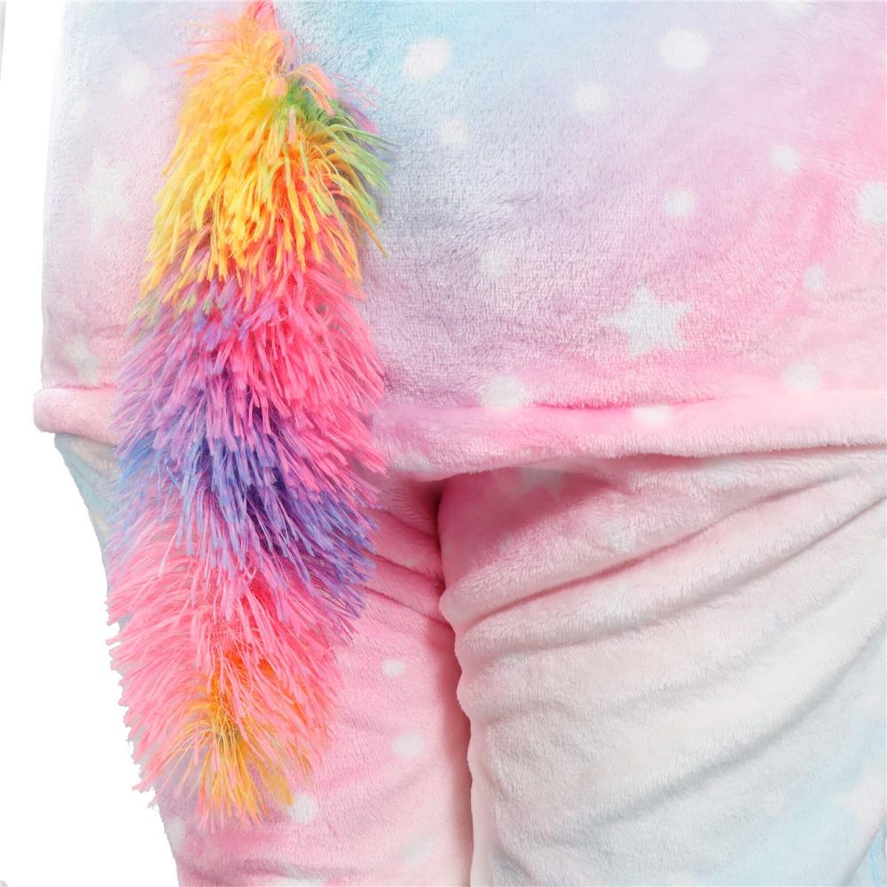 Pijama tip salopeta pentru dama, model unicorn, marime S