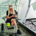 Cort camping, impemeabil, 2 camere + hol, 4 locuri, 460x200x245cm, verde