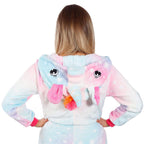 Pijama tip salopeta pentru dama, model unicorn, marime M