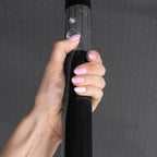 Umbrela terasa gradina, cu manivela si inclinare, GU21, diametru 260cm, gri antracit