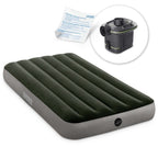 Saltea Intex Prestige Airbed Twin Dura-Beam pompa inclusa, 99x191x25cm