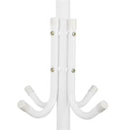 Cuier tip pom metalic , 12 agatatoare, 177cm, alb