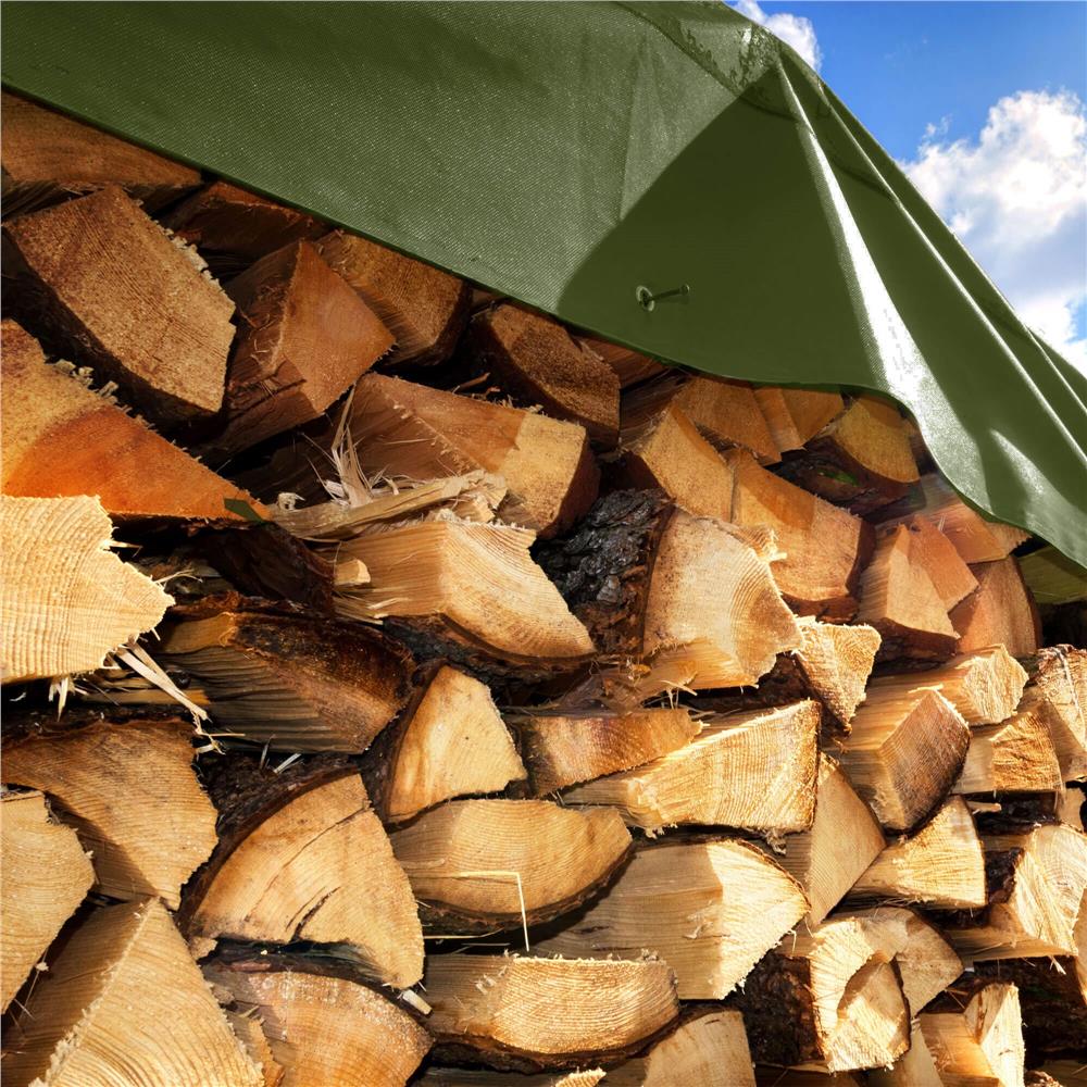 Prelata din polietilena impermeabila laminata, 120g/m2, 2x3m, verde