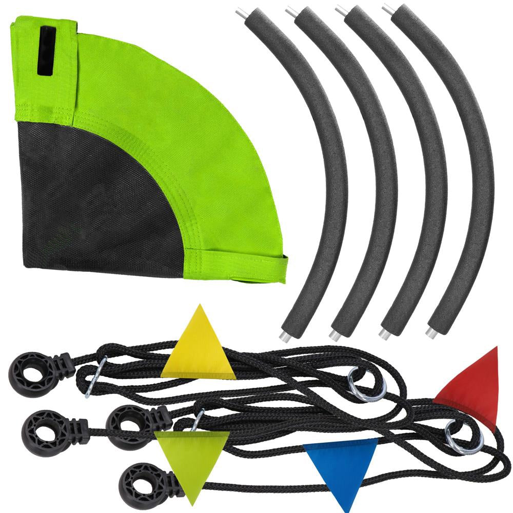 Leagan tip cuib 100cm, inaltime reglabila, 150 kg, Multicolor