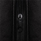 Set 5 huse transport haine, pe umeras, impermeabila, negru, 60x90 cm