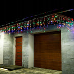 (DL) Ghirlanda luminoasa 500 LED-uri, 20m, pentru interior/exterior, telecomanda, iluminare multicolora