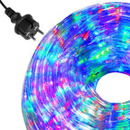 Instalatie tub furtun luminos pentru Craciun, 720 LED-uri, 30m, multicolor