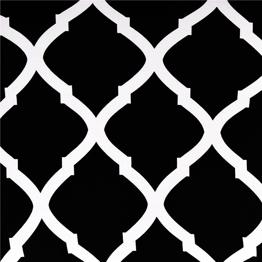 Set 4 huse universale pentru scaun, marime universala, poliester si spandex, 45 x 60 cm, negru alb