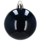 Set globuri de Craciun, 30 bucati, 3 modele, 4/5/6cm, albastru deschis