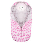 Sac iarna pentru carucior model universal, 80x45cm, roz