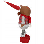 (DL) Figurina Craciun, Ren, picioare telescopice, inaltime extensibila 55-95cm