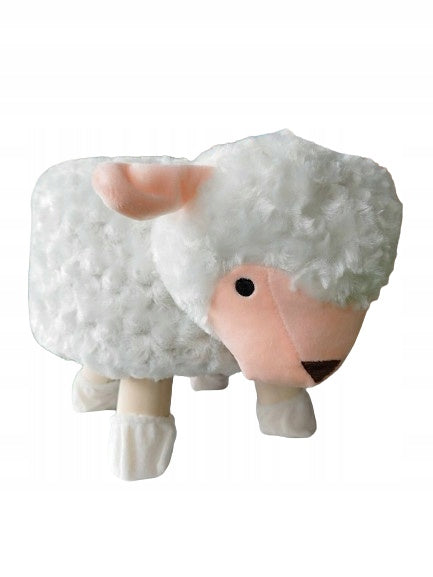 Taburet pentru copii, 28x25cm, maxim 50kg, model oaie