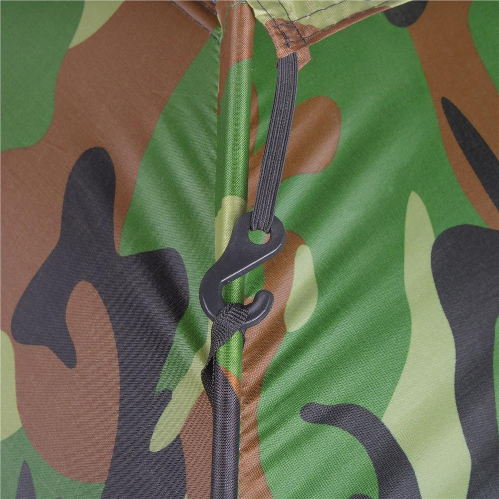 Cort plaja sau camping, impemeabil, cu protectie UV, 2 locuri, 200x150x110cm, camuflaj
