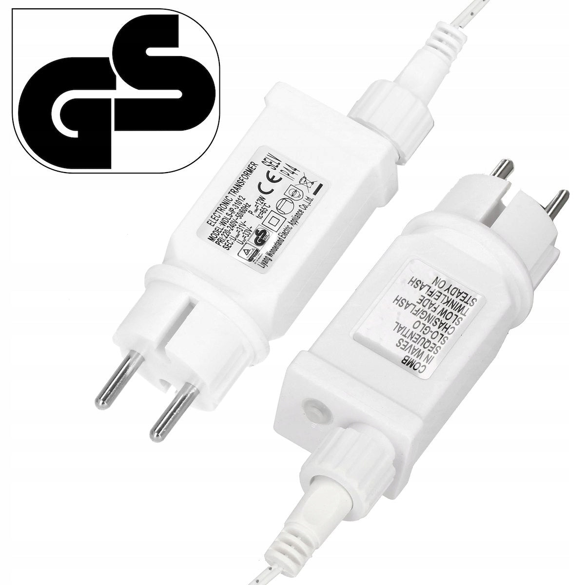 (DL) Instalatie lumina tip perdea cu 138 LED-uri, 2m, pentru interior/exterior, iluminare alb rece