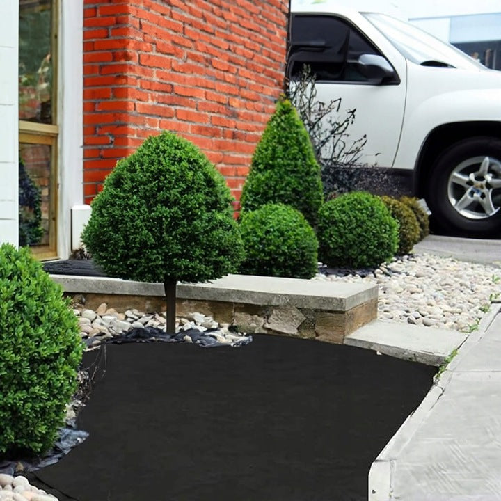 Folie agrotextil, mulcire, antiburuieni, filtru UV, 100 x 1.6metri, 90g/m2, negru