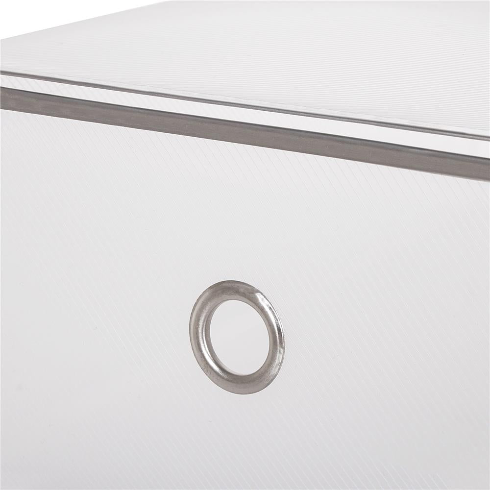 Set 10 cutii organizare pentru pantofi, 34x22x13, transparent