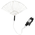 (DL) Instalatie lumina decorativa STAR cu 100 LED-uri, diametru 40cm, telecomanda, iluminare alba