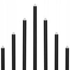 Lumanari decorative de Craciun, 9 becuri tip LED, culoare negru