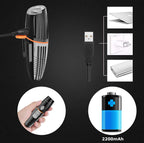 Lampa LED pentru bicicleta, reincarcabila USB, rezistenta la apa, 2200 mAh, autonomie pana la 15 ore