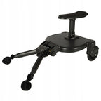 Platforma pentru carucior 55x33x36 cm, cu sezut pentru al doilea copil, montaj rapid, compatibilitate universala, neagra