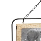 Rama foto Atmosphera Vivek pentru 18 poze, 64x49 cm, cadru metalic, maro