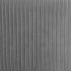 Taburet Atmosphera Solaro rotund cu baza aurie, 35x41 cm, gri