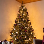 Brad artificial Christmas Deluxe by , Caucazian Premium, 2D, 220cm