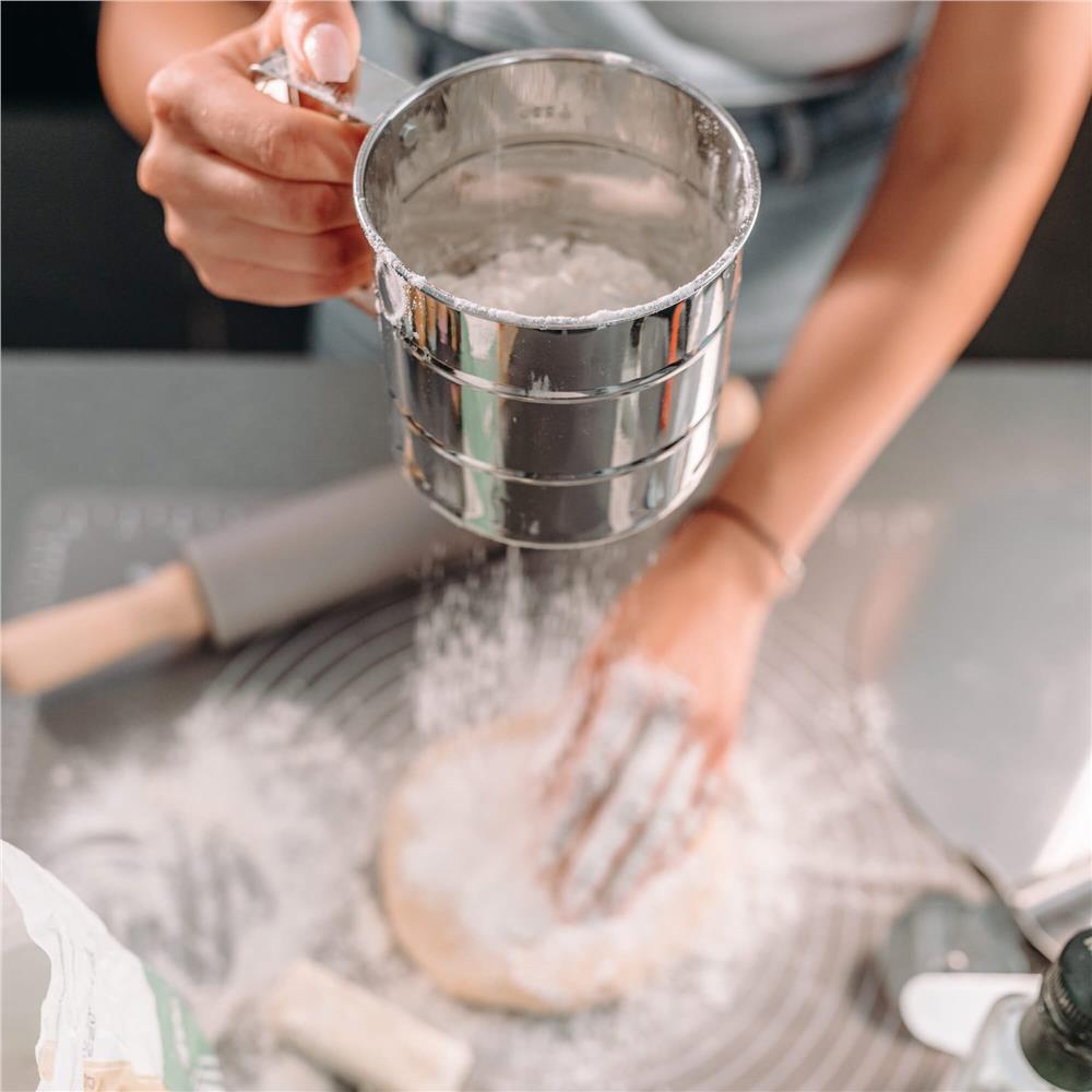 Plansa din silicon alimentar de framantat aluat, rezistenta la temperaturi ridicate, 65x45cm, gri