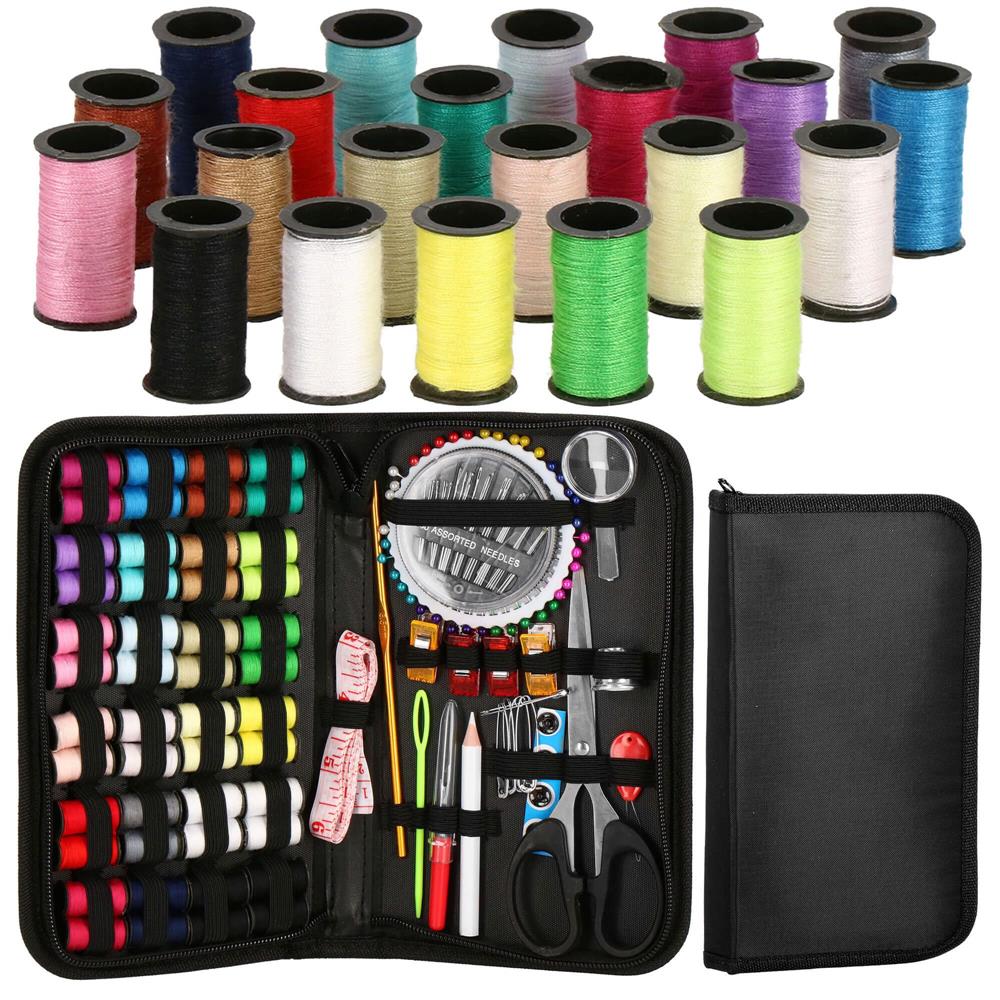 Set articole de cusut cu geanta de depozitare, 172 piese